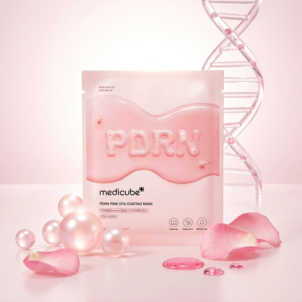 Medicube PDRN Pink Vita Coating Mask - Mascarilla de Hidrogel